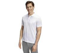 FALKE Herren Polohemd Basic Polo Shirt Piqué M Pl Baumwolle weich hautfreundlich bequem sehr leicht 1 Stück, Weiß White 2000, L