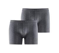 Falke Herren Boxershorts Daily Comfort – Baumwolle, atmungsaktiv – 2er Pack Grau M