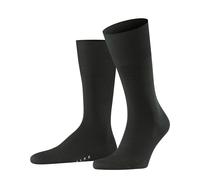 FALKE Herren Socken Airport M SO Wolle Baumwolle einfarbig 1 Paar, Grün (Forest 7474), 45-46