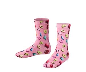 Falke - FALKE Colourful Alphabet Print Kinder 8350 lipstick - Gr. - 27-30
