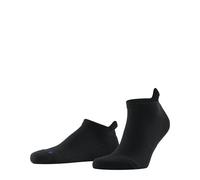 FALKE Unisex Sneakersocken Cool Kick Sneaker U Sn weich atmungsaktiv schnelltrocknend kurz einfarbig 1 Paar, Schwarz Black 3000, 42-43