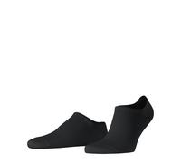 Falke Füßlinge Family M, Baumwolle, unsichtbar, einfarbig, 1 Paar, Schwarz (Black 3000) 47-50