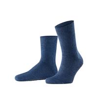 FALKE Stoppersocken Homepads M Hp Wolle Baumwolle rutschhemmende Noppen 1 Paar, Blau Dark Blue 6690, 39-42