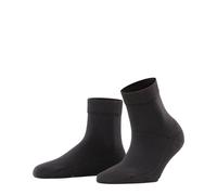 FALKE Damen Stoppersocken Light Cuddle Pads W Hp Baumwolle rutschhemmende Noppen 1 Paar, Schwarz Black 3000, 35/38 EU