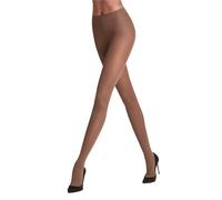 FALKE Damen Strumpfhose Matt Deluxe 30 DEN W TI transparent einfarbig 1 Stück, Braun (Espresso 5188), L