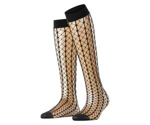 Falke - FALKE Paradise Net Damen 3009 black - Gr. - 35-38