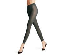 FALKE Damen Leggings Pure Matt 50 DEN W Le halb-Blickdicht einfarbig 1 Stück, Grün Forest 7474, S