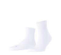 Falke Tagessocke Run Rib (nachhaltige Baumwolle) Kurzsocken weiss - 1 Paar, Größe 44-45