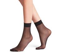 Falke Damen Socken Seidenglatt 15 DEN 35-38, Black (3009)