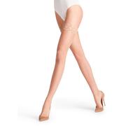 FALKE Damen Shelina Fein 12 Den Transparent Einfarbig 1 Paar Stay-Ups, Beige (Powder 4169), 38-39 EU