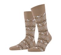 FALKE Socken camel, Gemustert