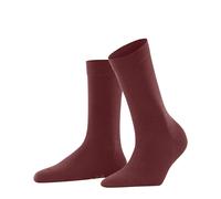 FALKE Damen Softmerino W So Wolle Baumwolle einfarbig Socken, Braun Cayenne 5950, 39-40