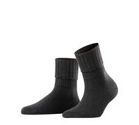 Falke Tagessocke Striggings Rib (Rippstruktur) Damen schwarz – 1 Paar Gr. 39-42