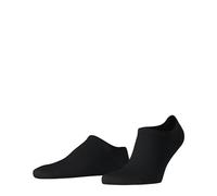 Falke Füßlinge Family M, Baumwolle, unsichtbar, einfarbig, 1 Paar, Schwarz (Black 3000) 47-50