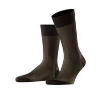 FALKE Herren Fine Shadow M SO Baumwolle Gemustert 1 Paar Socken, Braun (Brown 5931), 41-42