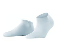 Falke Sneakersocken Fine Softness 50 DEN W SN – halb-blickdicht, kurz, einfarbig – Blau 39-42