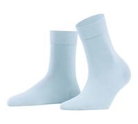 Falke Damen Socken Fine Softness 50 DEN – halb-blickdicht, einfarbig – Blau (Light Blue 6594), 39-42