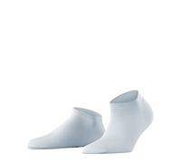 Falke Sneakersocken Fine Softness 50 DEN Damen halb-blickdicht kurz einfarbig 1 Paar Blau 35-38
