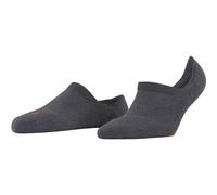 FALKE Damen Füßlinge Cool Kick Invisible W IN weich atmungsaktiv schnelltrocknend unsichtbar einfarbig 1 Paar, Grau (Dark Grey 3970) neu - umweltfreundlich, 37-38
