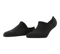 FALKE Damen Füßlinge Cool Kick Invisible W IN weich atmungsaktiv schnelltrocknend unsichtbar einfarbig 1 Paar, Schwarz (Black 3000) neu - umweltfreundlich, 39-41