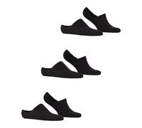 FALKE Unisex Cool Kick Invisible 3-Pack U IN Soft Breathable Quick Drying No-Show Plain 3 Pairs Liner Socks, Black (Black 3000) new - eco-friendly, 9.5-10.5