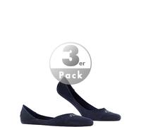 Falke Füsslinge Herren Baumwolle blau, 39-40