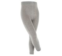 Falke Unterziehhose Active Warm - Leggings aus wärmender Merinowolle, hellgrau, Kinder 134-146