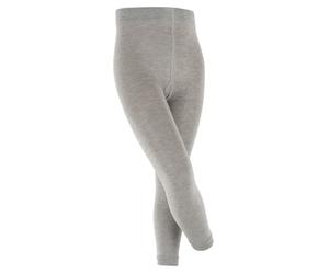 Falke Funktionsunterwäsche Unterziehhose Active Warm (Leggings, wärmende Merinowolle) hellgrau Kinder, Größe 80-92
