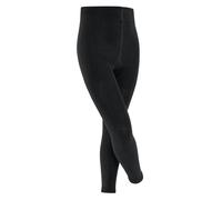 Falke Funktionsunterwäsche Unterziehhose Family (Leggings, nachhaltige Baumwolle) schwarz Kinder, Größe 98-104