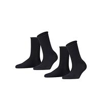 FALKE Happy 2-Pack Socken dark navy (6375), 39-42