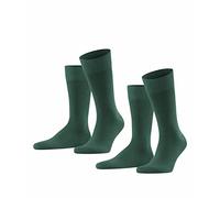 FALKE Happy 2-Pack Socken hunter green (7441), 39-42