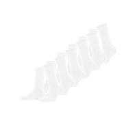 FALKE Happy 6-Pack Socken white (2000), 39-42