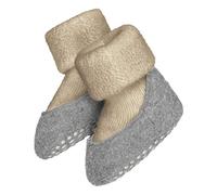 FALKE Unisex Baby Stoppersocken Baby Cosyshoe B HP Schurwolle rutschhemmende Noppen 1 Paar, Beige (Sand Melange 4651), 19-20