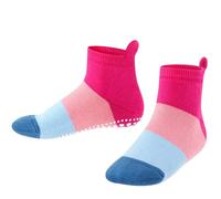 Falke Hausschuhe Colour Block (nachhaltige Baumwolle) pink/blau Kinder, Größe 23-26
