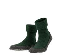 Falke Hausschuhe Cosyshoe (weiche Merinowolle) dunkelgrün Damen/Herren, Größe 45-46