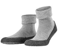 Falke Hausschuhe Cosyshoe (weiche Merinowolle) hellgrau Damen/Herren, Größe 45-46