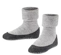 Falke Hausschuhe Cosyshoe (weiche Merinowolle) hellgrau Kinder, Größe 31-32