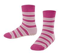 Falke Hausschuhe Simple Stripes (Baumwolle-Mischung) pink Kinder, Größe 39-42