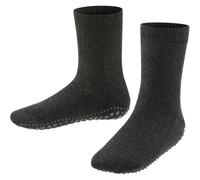 Falke Plüschsocke CATSPADS mit Wolle in dunkelgrau, Gr. 19-22, junge,maedchen