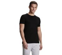 FALKE Herren 68050 T-Shirt 2er Pack, Schwarz, L