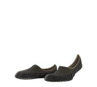 FALKE Herren Cosyshoe Invisible M HP Wolle Rutschhemmende Noppen 1 Paar Stoppersocken, Braun (Porto Melange 5201), 37-38