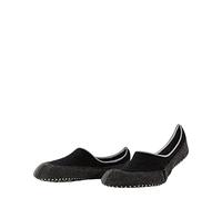 Falke Hausschuhe Cosyshoe Füsslinge – wärmende Merinowolle – Schwarz – Herren Größe 41-42