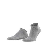 FALKE Herren Sneaker Socken Family Short, Casual – 2er Pack, Größe 43-46, Light Grey Melange (3390)