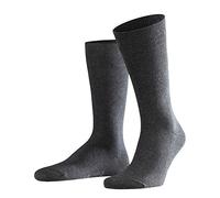Falke Herren Socken Family M SO, blickdicht, Grau (Anthracit3 3080) Größe 47-50