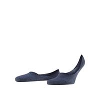 FALKE Herren Füßlinge Invisible Step Medium Cut M In Baumwolle unsichtbar einfarbig 1 Paar, Blau Navy Melange 6127, 39-40