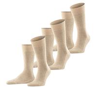 FALKE Herren Socken Sensitive London, Baumwolle, 1 Paar, Beige (Sand Melange 4650), 43-46