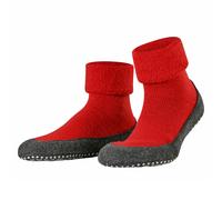 Falke Hausschuhe Cosyshoe – weiche Merinowolle, rutschhemmende Noppen – Rot Damen/Herren 39-40