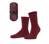 FALKE Herren Homepads X-Mas M HP Baumwolle Wolle Rutschhemmende Noppen 1 Paar Hausschuh-Socken, Rot (Scarlet 8280), 39-42