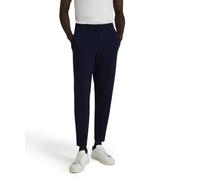 FALKE Herren Hose Basic Trousers Knit M Tr Wolle bequem komfortabel lässig druckfreier Komfortbund 1 Stück, Blau Space Blue 6116, L