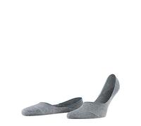 FALKE Herren Invisible Invisible Step, Baumwolle, 1 Paar, Grau (Light Greymel. 3390), 47-48